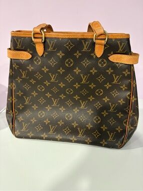 Louis Vuitton Monogram Canvas Tote with Vachetta Trim